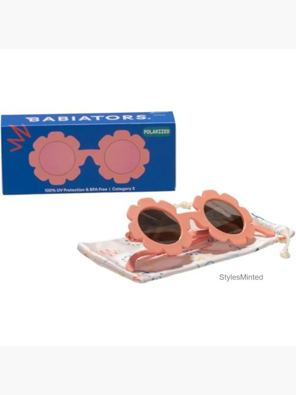 Kids Flower Shape Polarized UV400 Sunglasses Ages 3-5